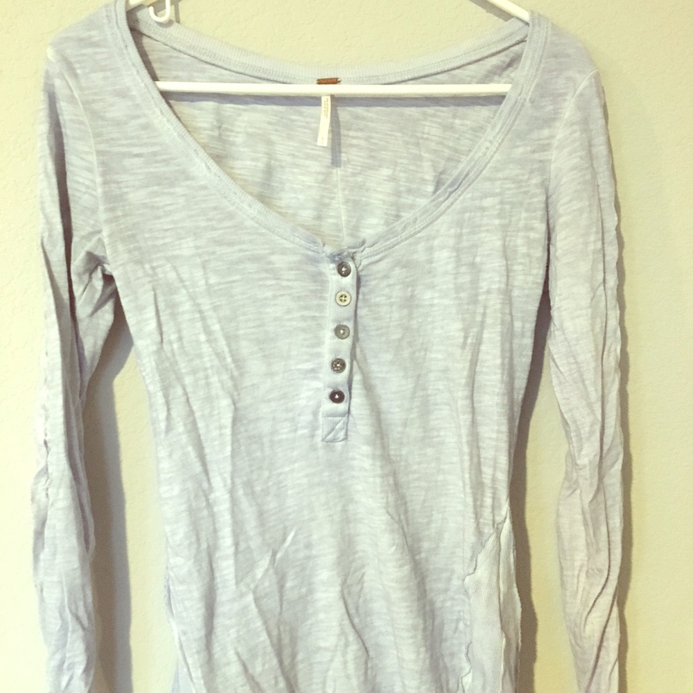 Free People long sleeve shirt